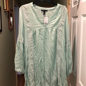 Forever21 Long Sleeve Flowy Dress